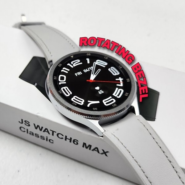 JS Watch 6 Classic Smart Watch Round Dial